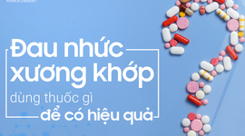 Đau nhức xương khớp dùng thuốc gì để có hiệu quả?