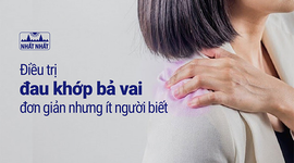 Điều trị đau khớp bả vai đơn giản nhưng ít người biết