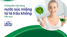 Hướng dẫn cách dùng nước súc miệng từ lá trầu không hiệu quả bất ngờ