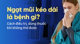 Ngạt mũi kéo dài là bệnh gì? Cách điều trị khi không thở được