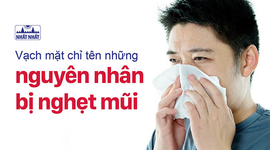 Vạch mặt chỉ tên những nguyên nhân bị nghẹt mũi