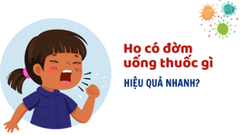 Bạn có biết: Ho có đờm uống thuốc gì hiệu quả nhanh?