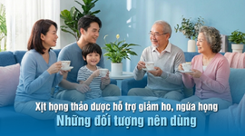 Xịt họng thảo dược hỗ trợ giảm ho, ngứa họng - những đối tượng nên dùng