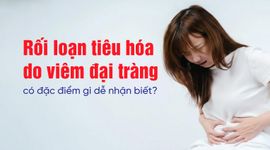 Giải đáp: Rối loạn tiêu hóa do viêm đại tràng có đặc điểm gì dễ nhận biết?