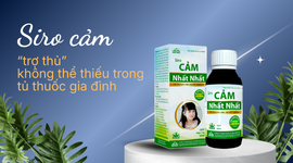 Siro cảm – “trợ thủ” không thể thiếu trong tủ thuốc gia đình