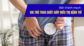 Bền thành mạch - vai trò then chốt giúp điều trị bệnh trĩ