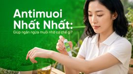 Antimuoi Nhất Nhất: Giúp ngăn ngừa muỗi nhờ cơ chế gì?