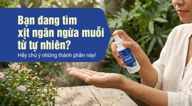 Bạn đang tìm xịt ngăn ngừa muỗi từ tự nhiên? Hãy chú ý những thành phần này!