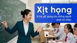 Xịt họng - bí kíp giữ giọng cho những người phải nói nhiều