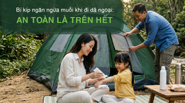 Bí kíp ngăn ngừa muỗi khi đi dã ngoại: an toàn là trên hết