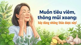 Muốn tiêu viêm, thông mũi xoang: hãy dùng những thảo dược này!