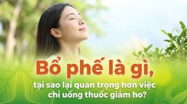 Bổ phế là gì, tại sao lại quan trọng hơn việc chỉ uống thuốc giảm ho?
