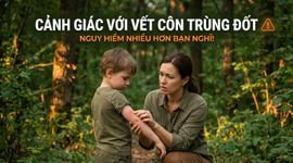Cảnh giác với vết côn trùng đốt: nguy hiểm nhiều hơn bạn nghĩ!