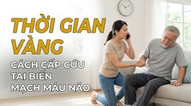 "Thời gian vàng" & cách cấp cứu tai biến mạch máu não