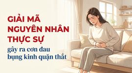 Giải mã nguyên nhân thực sự gây ra cơn đau bụng kinh quặn thắt