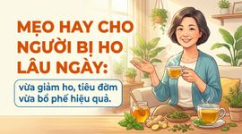 Mẹo hay cho người bị ho lâu ngày: vừa giảm ho, tiêu đờm vừa bổ phế hiệu quả