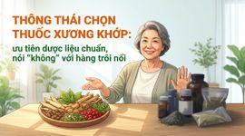 Thông thái chọn thuốc xương khớp: ưu tiên dược liệu chuẩn, nói "không" với hàng trôi nổi