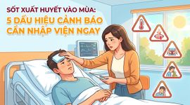Sốt xuất huyết vào mùa: 5 dấu hiệu cảnh báo cần nhập viện ngay