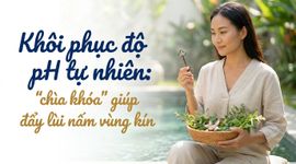 Khôi phục độ pH tự nhiên: "chìa khóa" giúp đẩy lùi nấm vùng kín