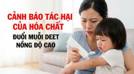 Cảnh báo tác hại của hóa chất đuổi muỗi deet nồng độ cao