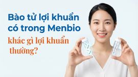 Bào tử lợi khuẩn có trong Menbio khác gì lợi khuẩn thường?