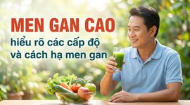Men gan cao: hiểu rõ các cấp độ và cách hạ men gan