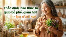Thảo dược nào thực sự giúp bổ phế, giảm ho? - bạn sẽ bất ngờ
