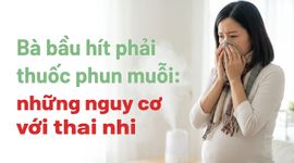 Bà bầu hít phải thuốc phun muỗi: những nguy cơ với thai nhi