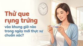 Thử que rụng trứng vào khung giờ nào trong ngày mới thực sự chuẩn xác?