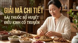 Giải mã chi tiết bài thuốc bổ huyết điều kinh cổ truyền