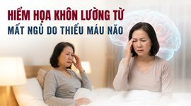 Hiểm họa khôn lường từ mất ngủ do thiếu máu não