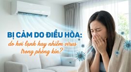 Bị cảm do điều hòa: do hơi lạnh hay nhiễm virus trong phòng kín?
