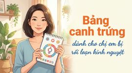 Bảng canh trứng dành cho chị em bị rối loạn kinh nguyệt