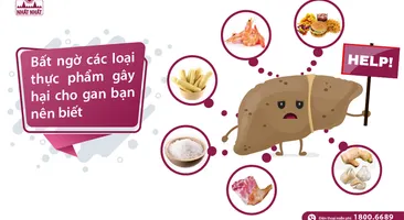 Bất ngờ các loại thực phẩm gây hại cho gan bạn nên biết