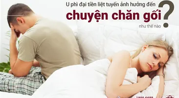 U phì đại tiền liệt tuyến ảnh hưởng đến “chuyện chăn gối” như thế nào?