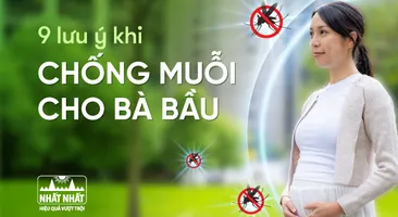 9 lưu ý khi chống muỗi cho bà bầu