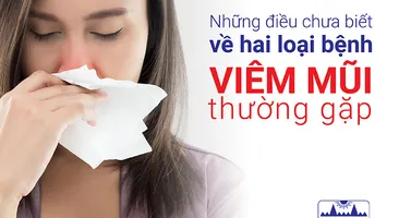 Những điều chưa biết về hai loại bệnh viêm mũi thường gặp