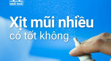 Xịt mũi nhiều có tốt không: Câu trả lời khiến nhiều người giật mình