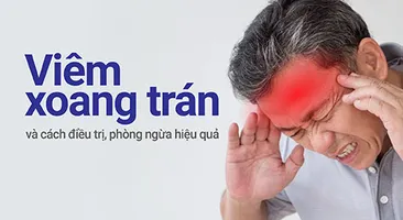 Viêm xoang trán và cách điều trị, phòng ngừa hiệu quả