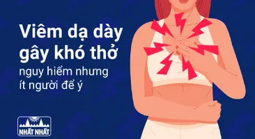 Viêm dạ dày gây khó thở - nguy hiểm nhưng ít người để ý!