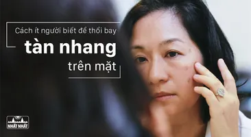 Cách ít người biết để thổi bay tàn nhang trên mặt