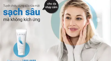 Tuyệt chiêu dùng sữa rửa mặt cho da nhạy cảm sạch sâu