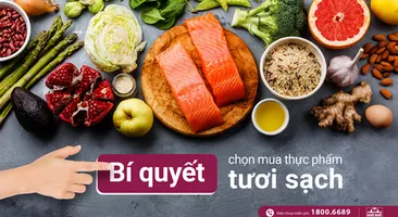 Bí quyết chọn mua thực phẩm tươi sạch