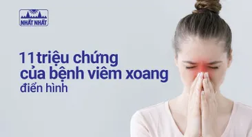 11 triệu chứng viêm xoang chớ nên coi thường!