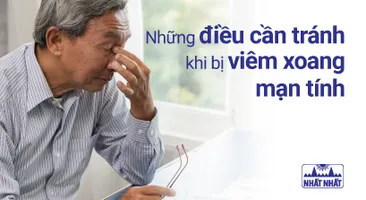 Những điều cần tránh khi bị viêm xoang mạn tính