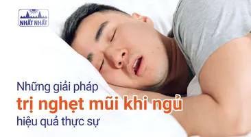 Những giải pháp trị nghẹt mũi khi ngủ hiệu quả thực sự