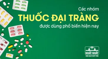 Các nhóm thuốc đại tràng được dùng phổ biến hiện nay