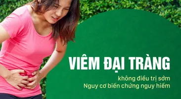 Viêm đại tràng không điều trị sớm – Nguy cơ biến chứng nguy hiểm