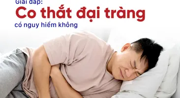 Giải đáp: Co thắt đại tràng có nguy hiểm không?