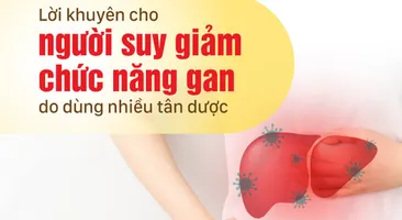 Lời khuyên cho người suy giảm chức năng gan do dùng nhiều tân dược